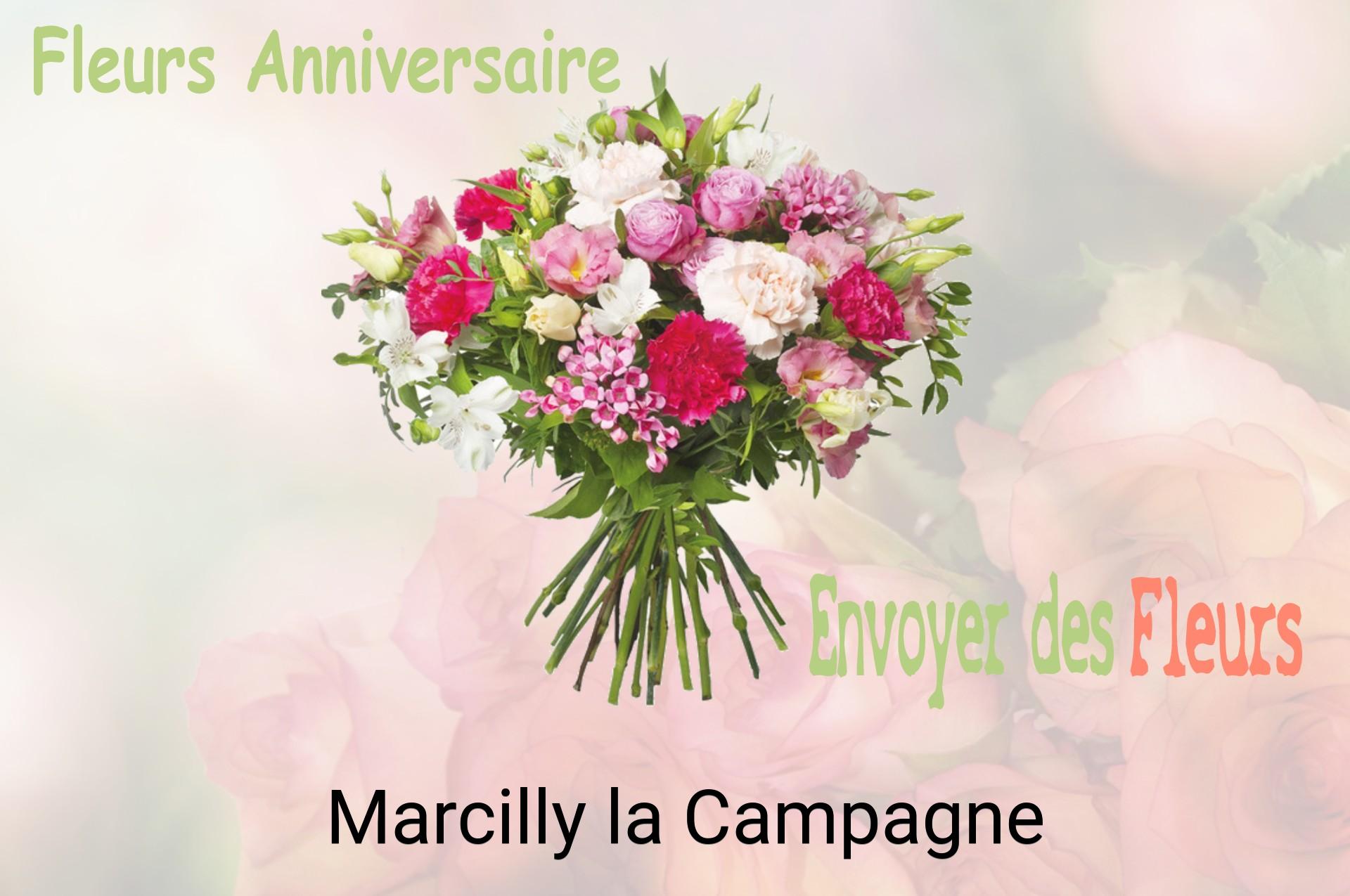 Bouquet de fleurs d’anniversaire livré à Marcilly-la-Campagne